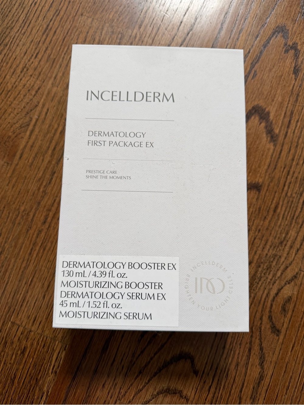 INCELLDERM 2 SET Dermatology First Package EX Booster + Serum new in box